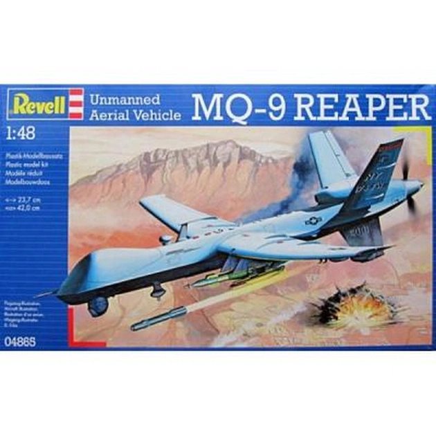 Збірна модель Revell Безпілотний літальний апарат MQ-9 Reaper Predator 1:48 (4865) - изображение 1