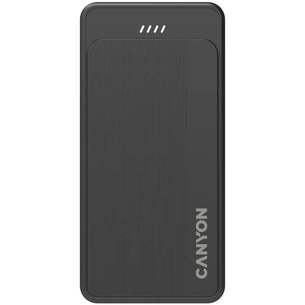 Батарея універсальна Canyon OnPower 200 20000mAh, 5В/2А, Black (CNS-CPB200B) зображення 1