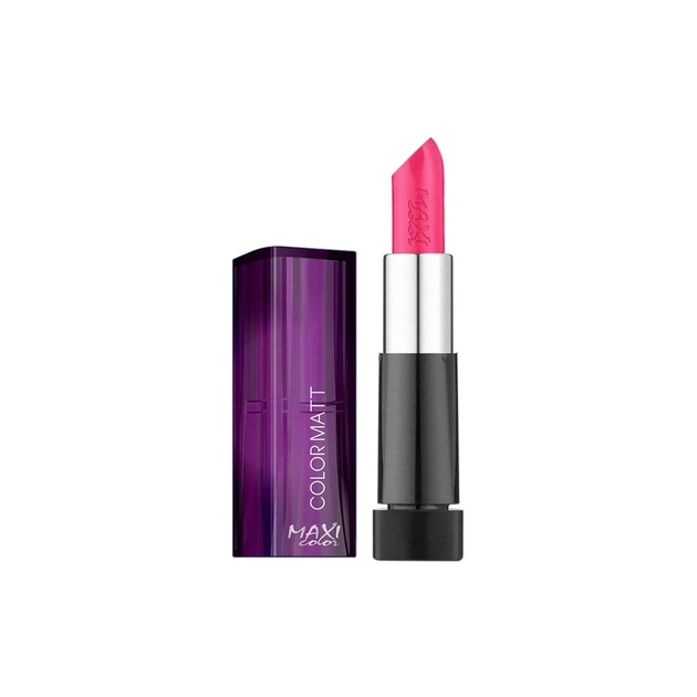 Помада для губ Maxi Color Color Matt Lipstick 10 - Бузковий (4823097101193) - изображение 1