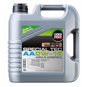 Моторна олива Liqui Moly SPECIAL TEC AA 0W-16 4л (LQ 21327) зображення 1