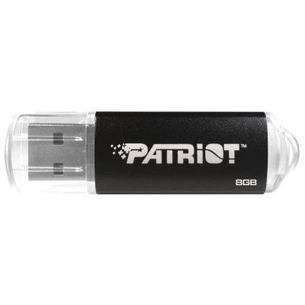 USB флеш накопичувач Patriot 8GB Xporter Pulse Black USB 2.0 (PSF8GXPPBUSB) зображення 1