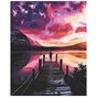 Картина по номерам Strateg Міст до західу сонця 40х50 см (SY6238) - зменшене зображення 1