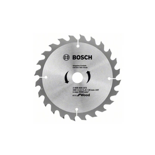 Диск пильний Bosch пиляльний Eco for WO 160x20/16-24T (2.608.644.373) зображення 1