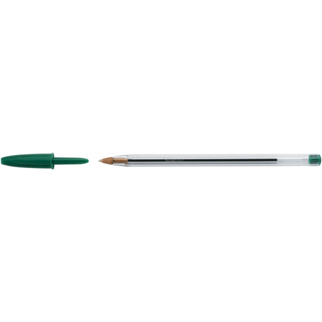 Ручка шариковая Bic Cristal, зеленая (bc875976) - изображение 1