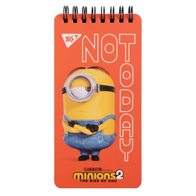 Блокнот Yes Minions 80 х 160 60 листов (151769) - изображение 1