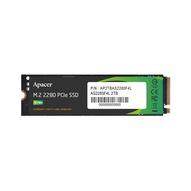 Накопитель SSD M.2 2280 2TB Apacer (AP2TBAS2280F4L-1) - изображение 1