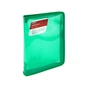 Папка на блискавці Axent об'ємна B5 550 мкм Прозора Зелена (1802-26-A) - зменшене зображення 1