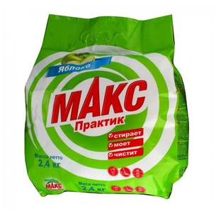 Пральний порошок Макс Практик Яблуко 2.4 кг (4820026412511) зображення 1