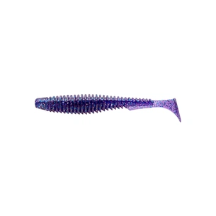 Силікон рибальський FishUP U-Shad 2.5" 060 - Dark Violet/Павлина&Silver (9шт/уп) (1862.01.15) зображення 1