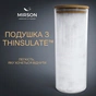 Ковдра MirSon Набір 9574 Luxury Exclusive Ковдра зимова Полуторна 140х205 Thinsulate + Подушка 50х70 (2200010806861) - зменшене зображення 9
