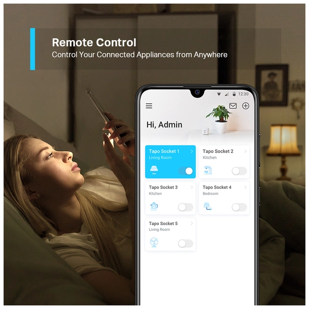 Розумна розетка TP-Link Tapo P100 (2-pack) (Tapo P100(2-pack)) - picture 3