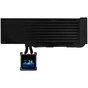 Система водяного охолодження Lian Li HydroShift II LCD-S 360N Fanless Black (G89.GHS2LCDS36NB.00) - зменшене зображення 2