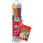 Карандаши цветные Faber-Castell Grip 15 кольорів в пластиковому тубі в формі"Ракети" (112457) (27635) - уменьшенное изображение 1