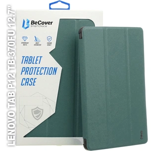 Чохол до планшета BeCover Smart Case Lenovo Tab P12 TB-370FU 12.7" Dark Green (710058) зображення 1