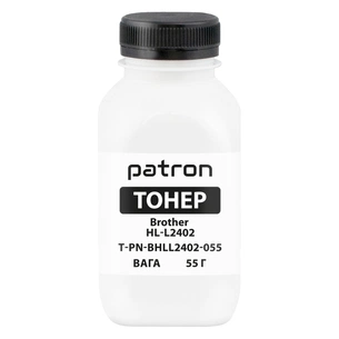 Тонер Brother HL-L2402 флакон, 55 г Patron (PN-BHLL2402-055) зображення 1