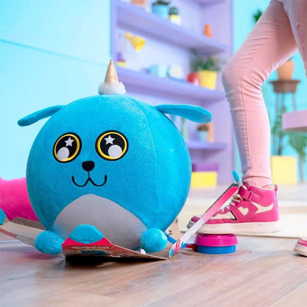 М'яка іграшка Biggies серії Fantasy - Синій песик (надувна іграшка, насос) (BIG001-UD) - picture 8