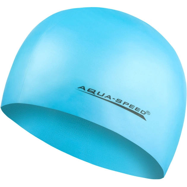Шапка для плавания Aqua Speed Mega 100-29 бірюзовий Уні OSFM (5908217635563) - изображение 1