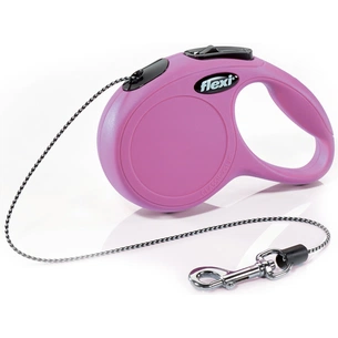 Повідець для котів Flexi Cat трос XS 3 м рожевий (4000498023433) зображення 1