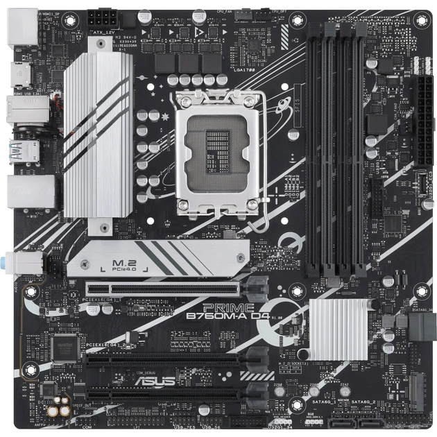 Материнська плата ASUS PRIME B760M-A D4-CSM - зображення 1