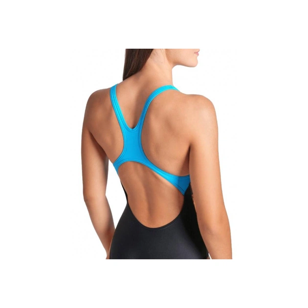 Купальник Arena Vibrant Swimsuit Swim Pro Back 008936-580 Чорний 40 (3468337504849) - зображення 5