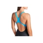 Купальник Arena Vibrant Swimsuit Swim Pro Back 008936-580 Чорний 40 (3468337504849) - зменшене зображення 5