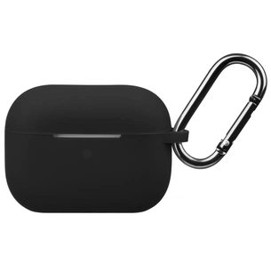 Чохол для навушників 2E для Apple AirPods Pro Pure Color Silicone 2.5 мм Black (2E-PODSPR-IBPCS-2.5-BK) зображення 1