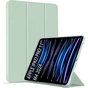 Чохол до планшета BeCover Tri Fold Soft TPU Silicone Apple iPad Pro 11" M4 2024 Light Green (711747) - зменшене зображення 1