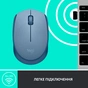 Мишка Logitech M171 Blue Grey (910-006866) - зменшене зображення 6