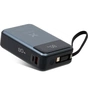 Батарея універсальна Vinga 20000 mAh 65W Display USB-C Cable Grey (VPBB2065C) - зменшене зображення 2