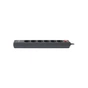 Мережевий фільтр живлення REAL-EL REAL-EL RS-6 PROTECT USB, 5m, black (EL122300018) - зменшене зображення 6