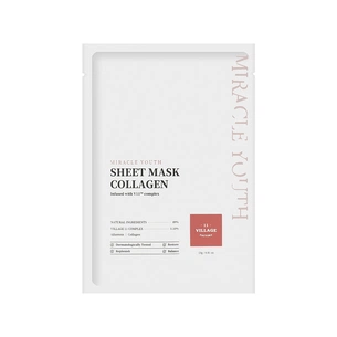 Маска для обличчя Village 11 Factory Miracle Youth Cleansing Sheet Mask Collagen 23 г (8809663754433) зображення 1