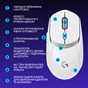 Мишка Logitech G309 Lightspeed Wireless/Bluetooth White (910-007207) - зменшене зображення 8