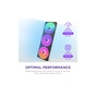 Кулер до корпусу NZXT F420 RGB Core Fan (Single Frame) - Black (RF-U42HF-B1) - зменшене зображення 4