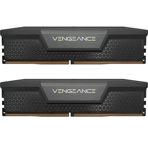 Модуль пам'яті для комп'ютера DDR5 64GB (2x32GB) 6000 MHz Vengeance Black Corsair (CMK64GX5M2B6000C40) зображення 1