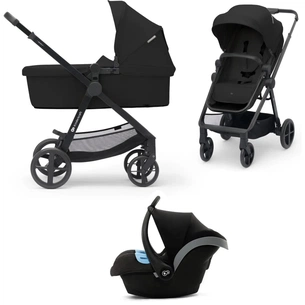 Коляска Kinderkraft 3 в 1 Newly Classic Black (KSNEWL00BLK3000) (5902533921850) зображення 1