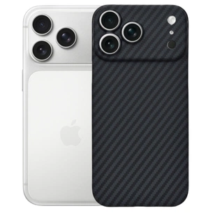 Чохол до мобільного телефона BeCover FIBRA Carbonite MagSafe Apple iPhone 17 Pro Black (715409) зображення 1