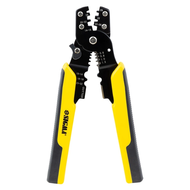 Кліщі Sigma для опресування неізольованих клем 0.5-6.0мм 185мм (4372491) - picture 3