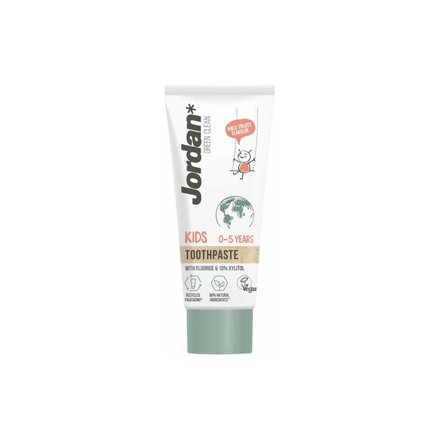 Детская зубная паста Jordan Green Clean 0-5 років 50 мл (57000097) - изображение 1