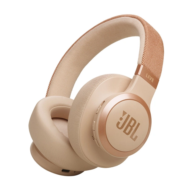 Навушники JBL Live 770 NC Sand (JBLLIVE770NCSAT) - изображение 1