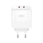 Зарядний пристрій XO L140 35W 2xUSB-C PD White (L140_White) - зменшене зображення 2