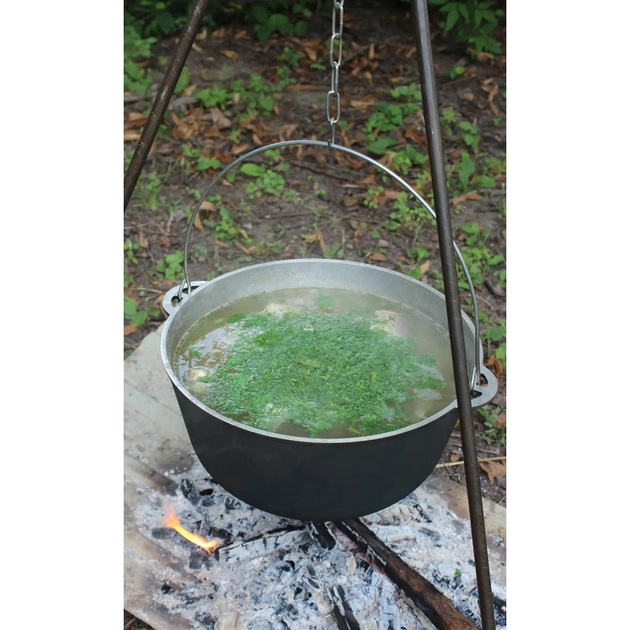 Котел туристичний Brizoll алюмінієвий з дужкою та кришкою 8 л (12-008-1) - picture 8