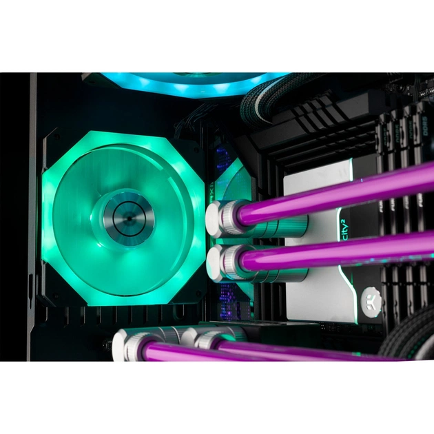 Кулер до корпусу Ekwb Вентилятор EKWB EK-Quantum Impulse 120 D-RGB - Black (400-1800 rpm) (3831109854198) - зображення 12
