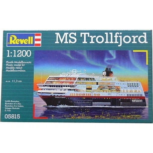 Збірна модель Revell Круїзний лайнер MS Trollfjord (Hurtigruten) 1:1200 (5815) зображення 1