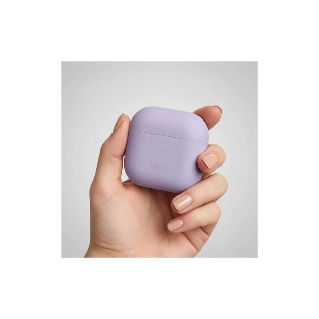 Чохол для навушників Uniq Lino AirPods Pro 2 gen Silicone Lilac lavender (8886463683569) - picture 6