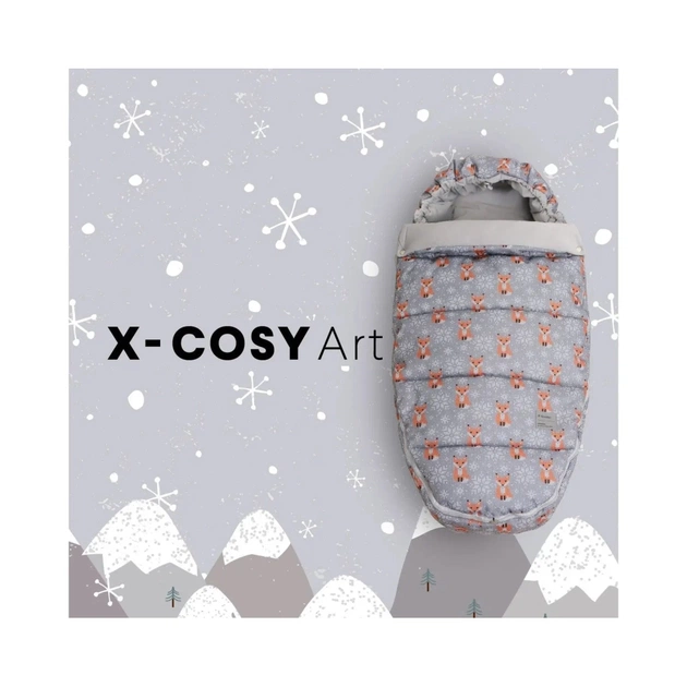 Зимовий конверт X-Lander X-Cosy - ART Winter Foxes (90465) - picture 4