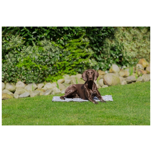Коврик для животных Trixie Охлаждающий мягкий XXL 110х70 см серый (4011905287881) - изображение 6
