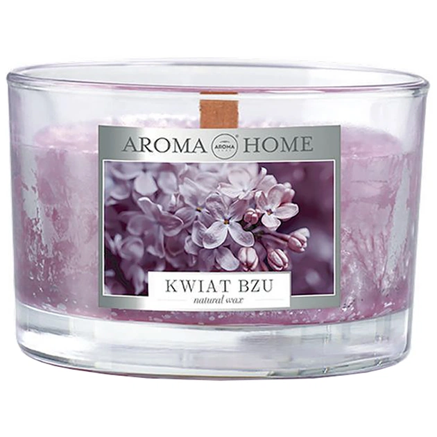 Ароматична свічка Aroma Home Unique Fragrances Kwiat Bzu 115 г (5902846836667) - изображение 1