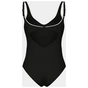 Купальник Arena Clip Back Swimsuit Solid B 010651-510 чорний, білий 44 (3468337746362) - зменшене зображення 9