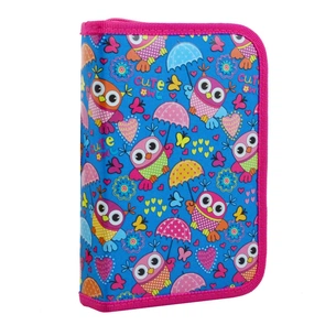 Пенал 1 вересня Owl party твердий одинарний з клапаном (532703) зображення 1