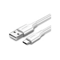 Дата кабель USB 2.0 AM to USB-C 0.25m 3A US287 white Ugreen (60119) - зменшене зображення 1
